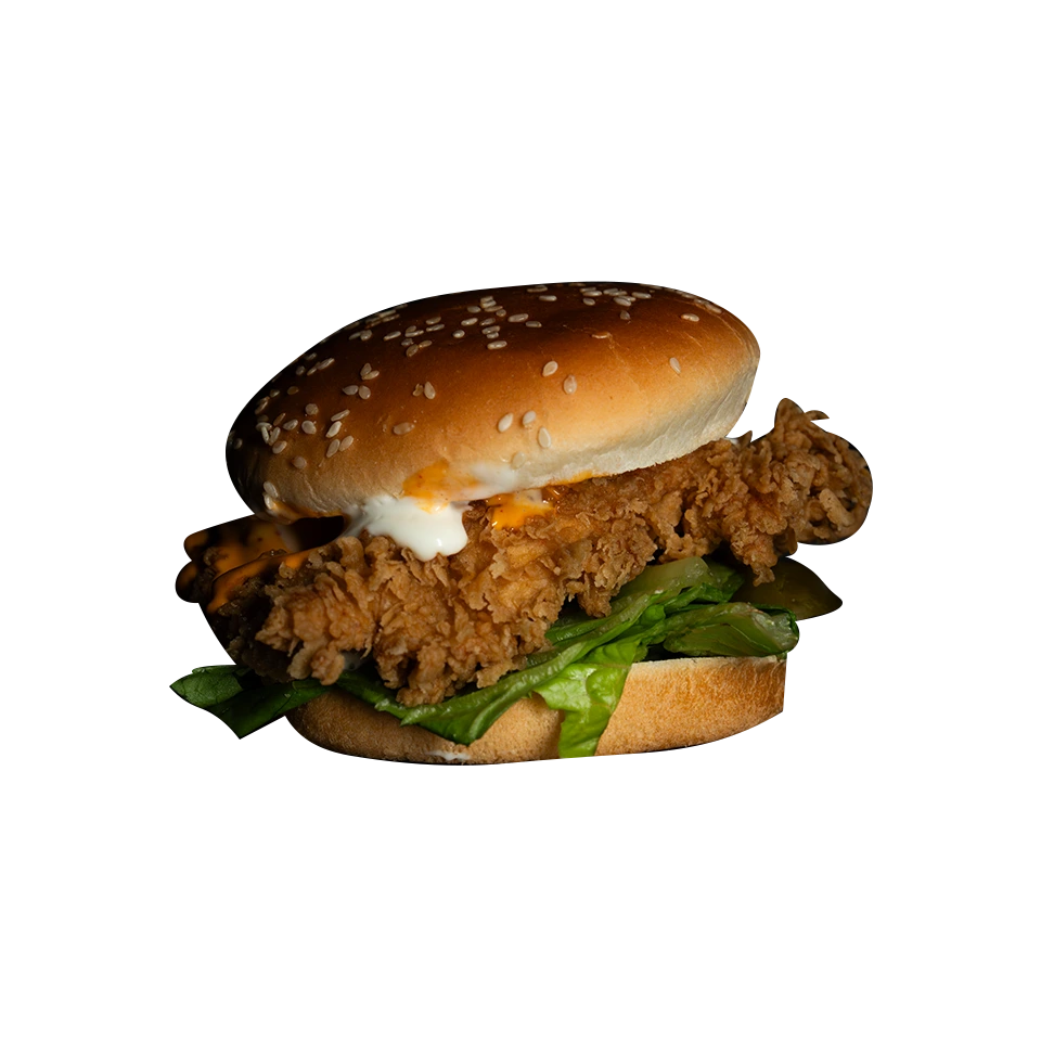 crispy burger