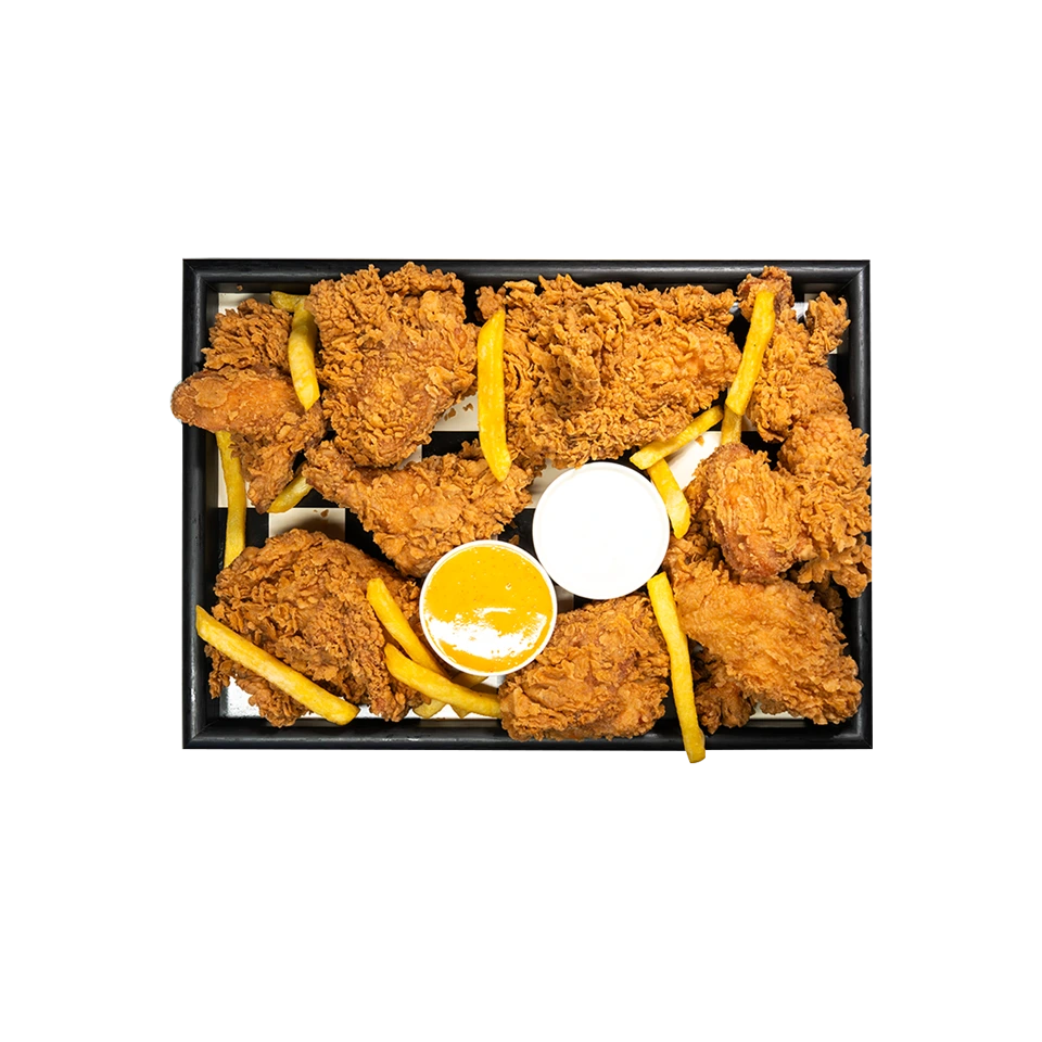 Jumbo Meal broast- Fried Chicken