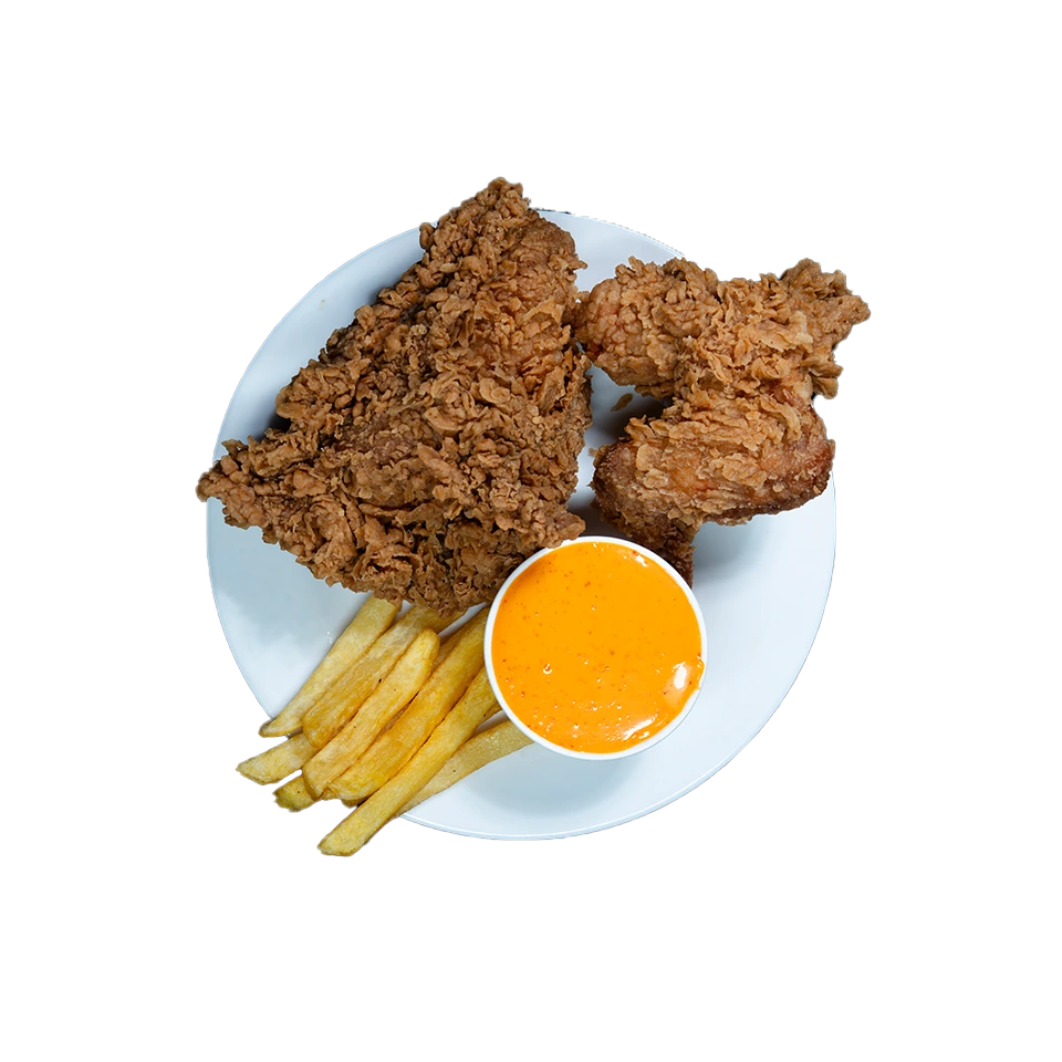Single Meal broast- Fried Chicken